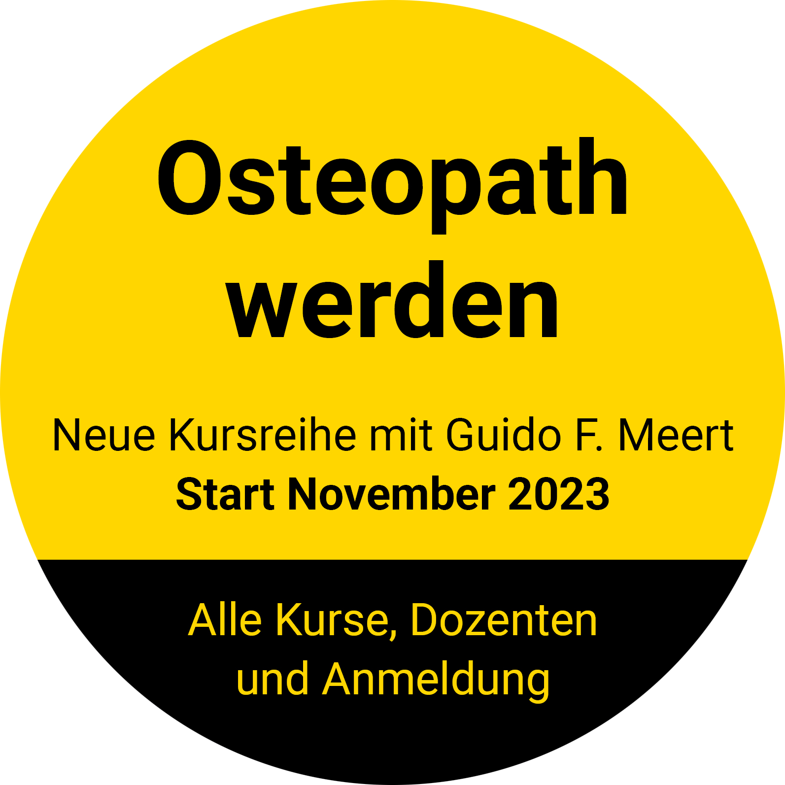 Osteopath werden